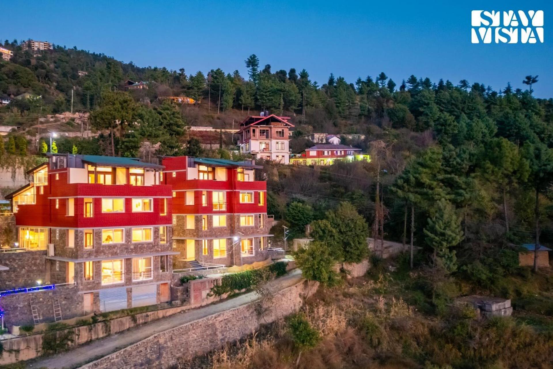 Stayvista At Nook - Elysium Estate 2 Bedroom Cottage With Hill View, Lawn Shimla Bagian luar foto