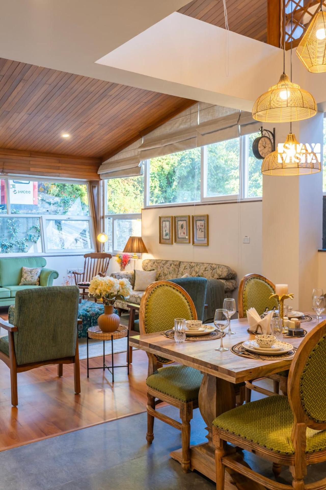 Stayvista At Nook - Elysium Estate 2 Bedroom Cottage With Hill View, Lawn Shimla Bagian luar foto